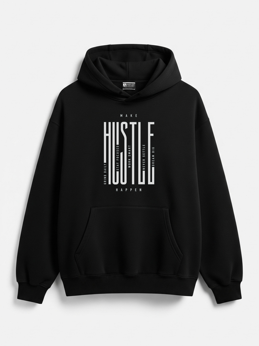 Hustle Statement Hoodie – 400 GSM Heavyweight