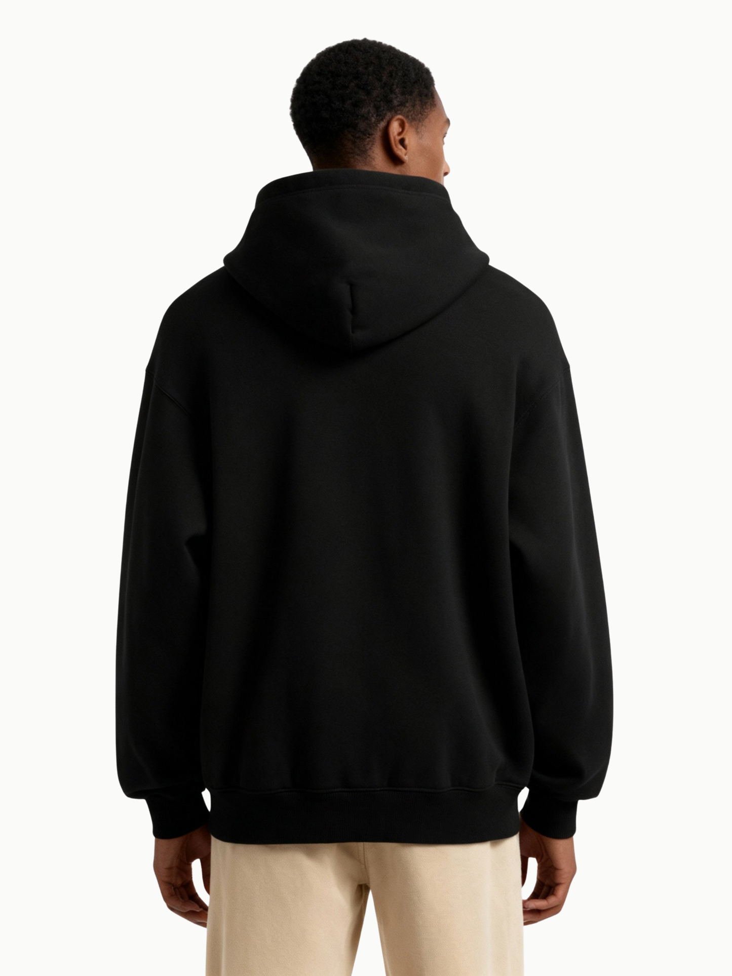 No Defeat Hoodie – Core Black