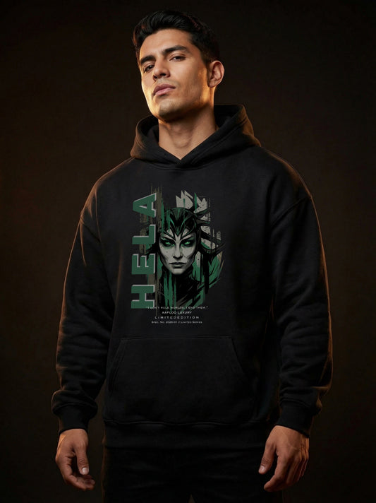 IDHARSE × AAPLOO LUXURY – HELA INSPIRED DOMINION HOODIE | JANUARY LIMITED EDITION