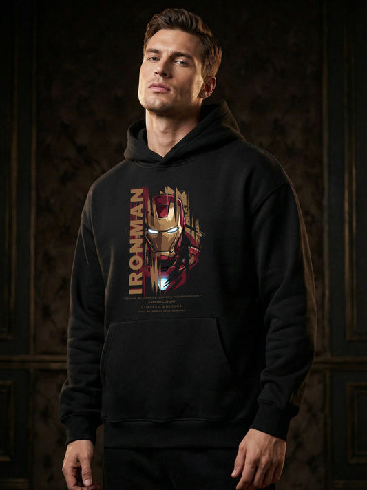 IDHARSE × AAPLOO LUXURY – IRON MAN INSPIRED TITAN HOODIE | JANUARY LIMITED EDITION