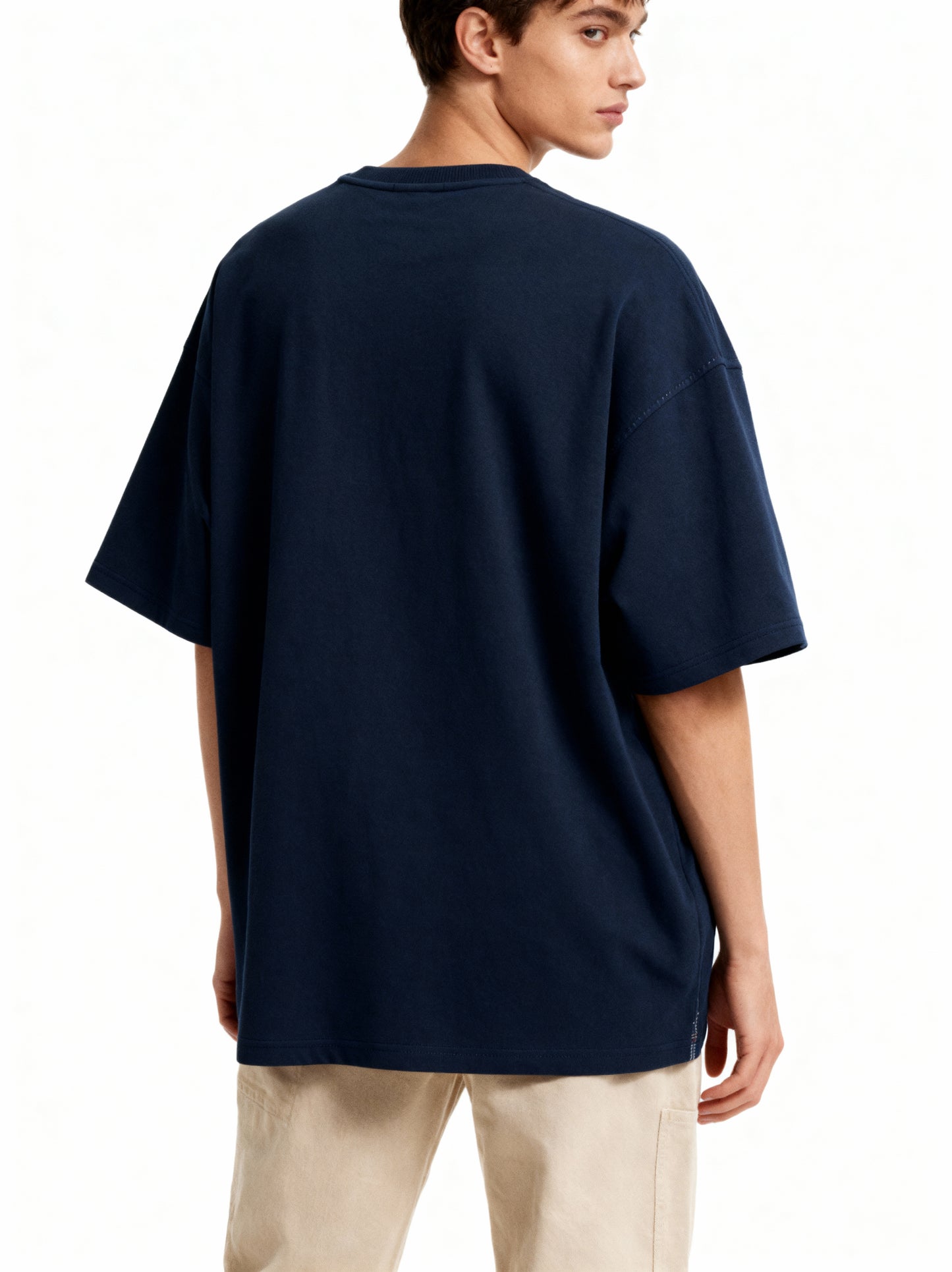 Navy Oversized Tee