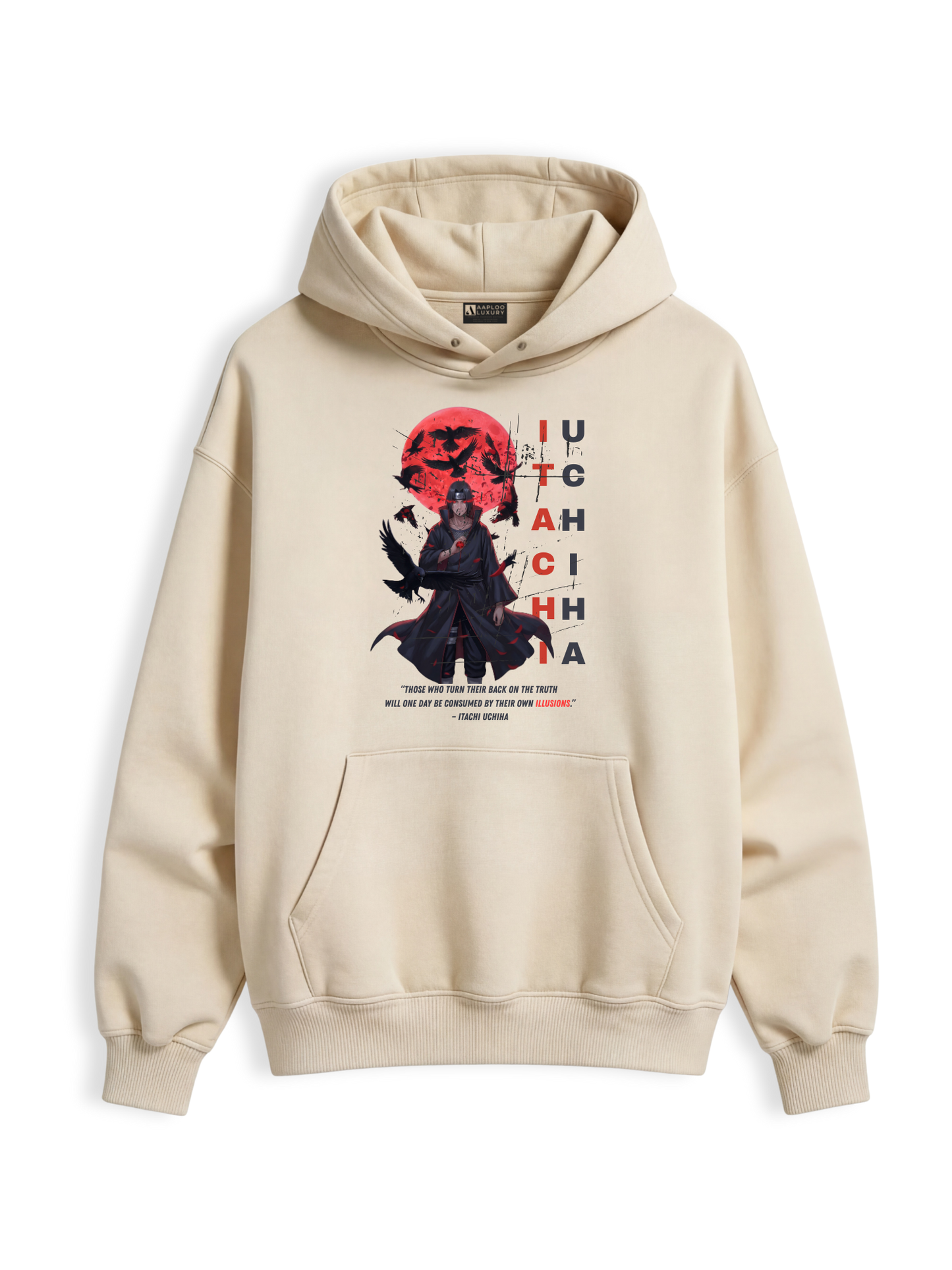 ITACHI — “ILLUSIONS OF TRUTH” Oversized Hoodie  (Limited Drop)
