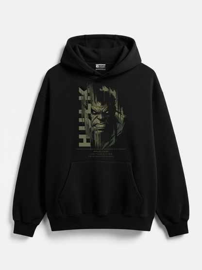 IDHARSE × AAPLOO LUXURY – HULK INSPIRED RAMPAGE HOODIE | JANUARY LIMITED EDITION