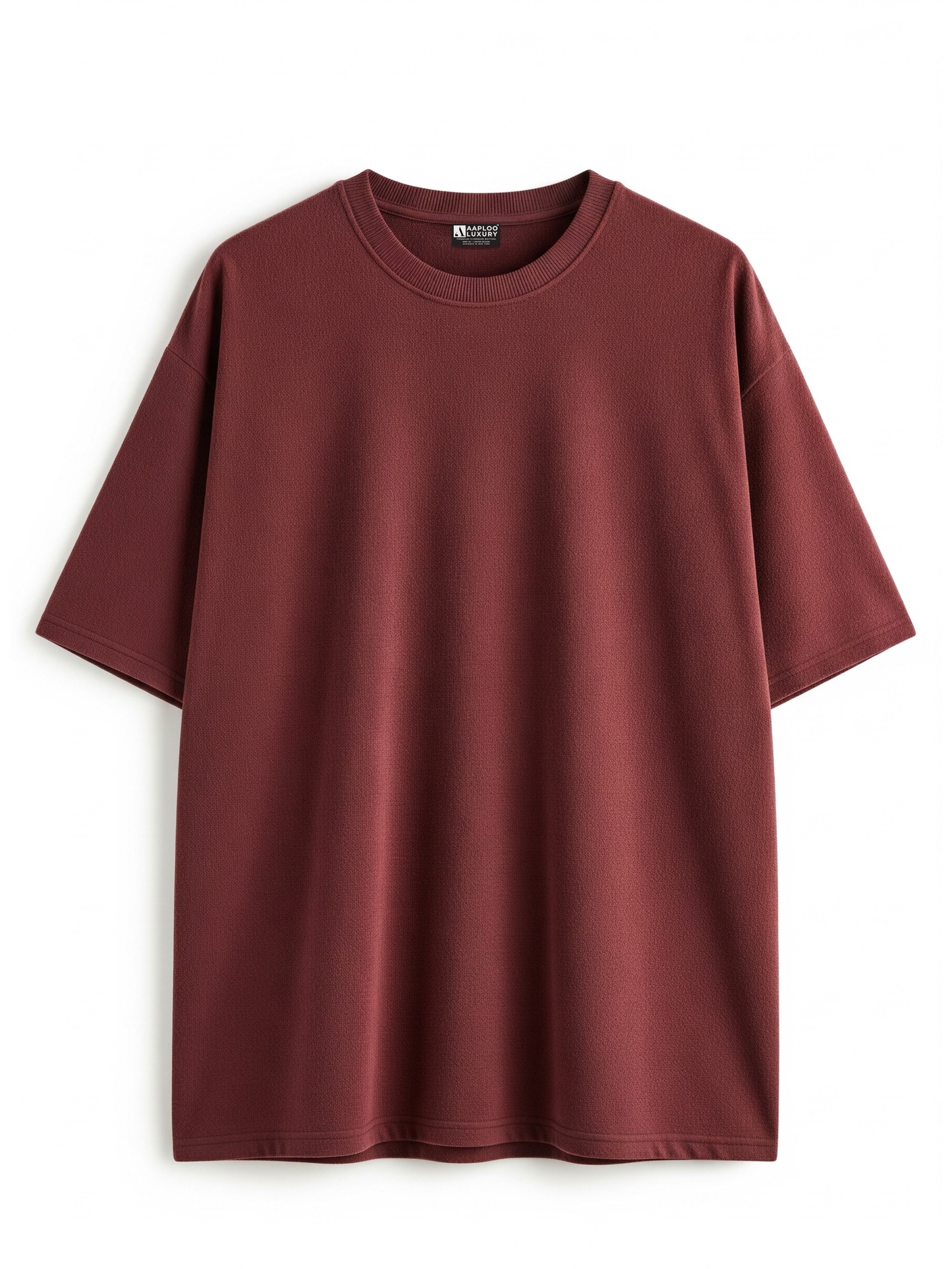 Wine Oversized Tee