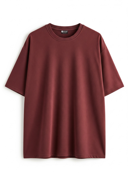 Wine Oversized Tee