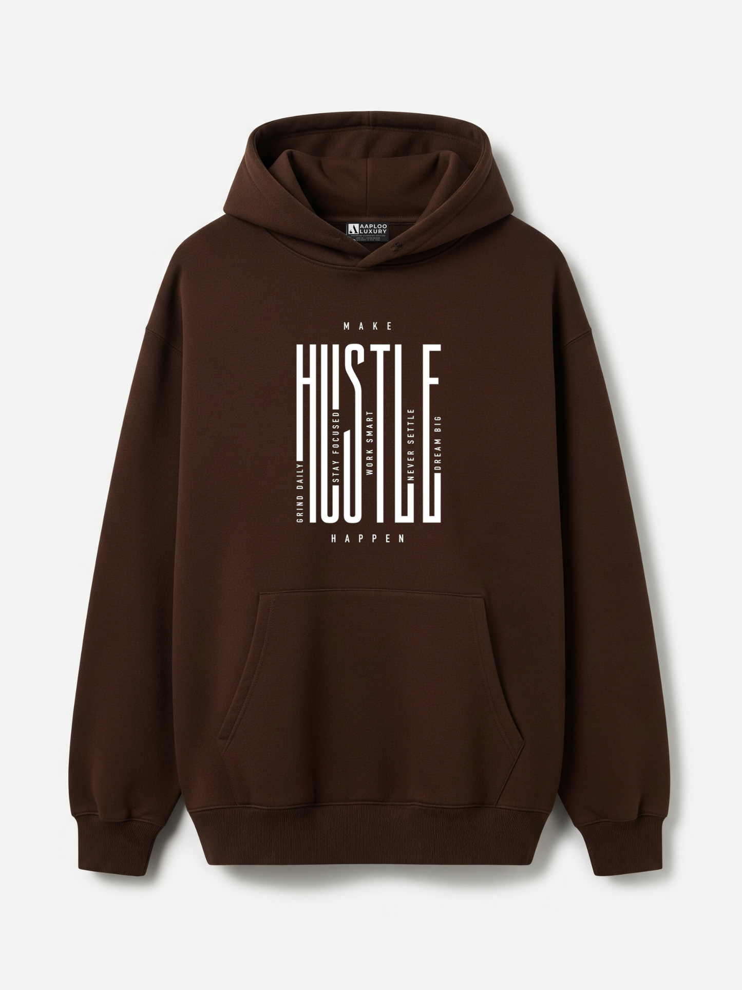 Hustle Statement Hoodie – 400 GSM Heavyweight