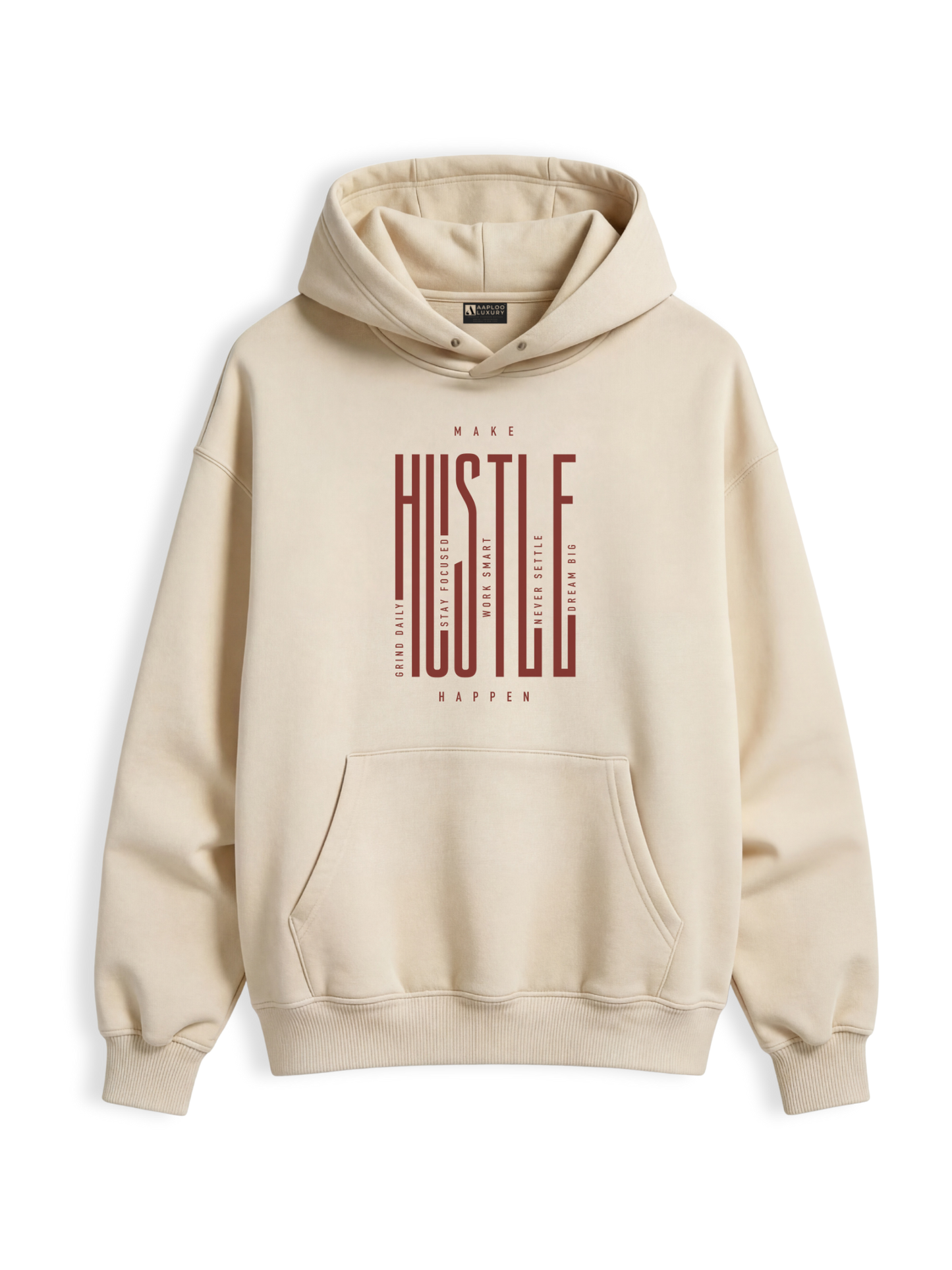 Hustle Statement Hoodie – 400 GSM Heavyweight