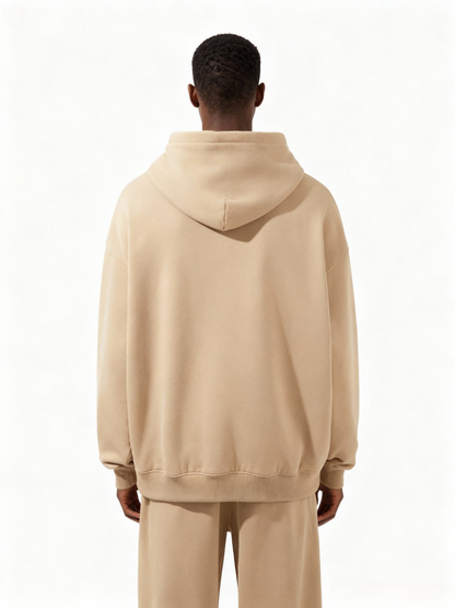 Beige Hoodie