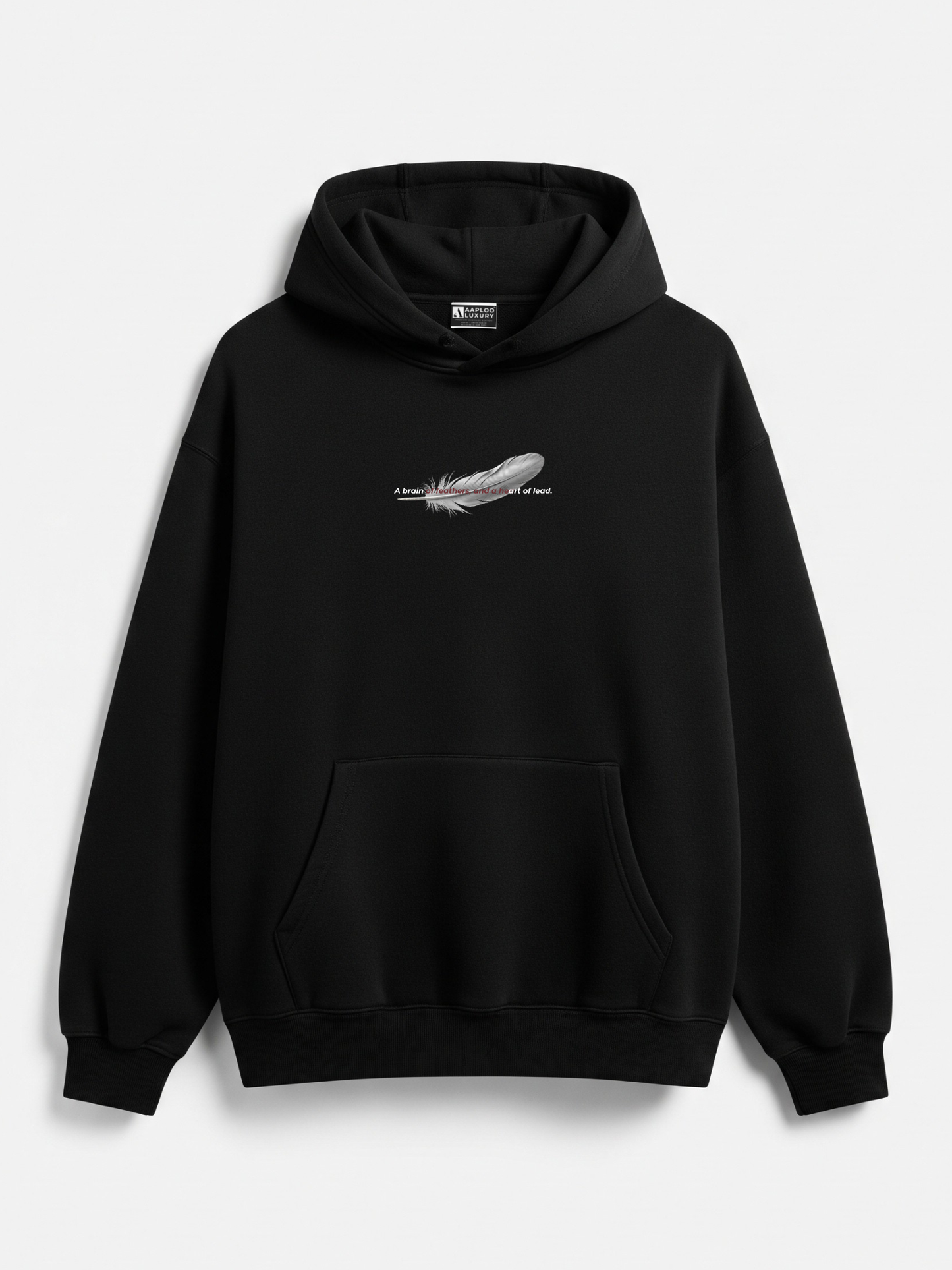 Feather Thought Hoodie – Light Mind, Heavy Heart