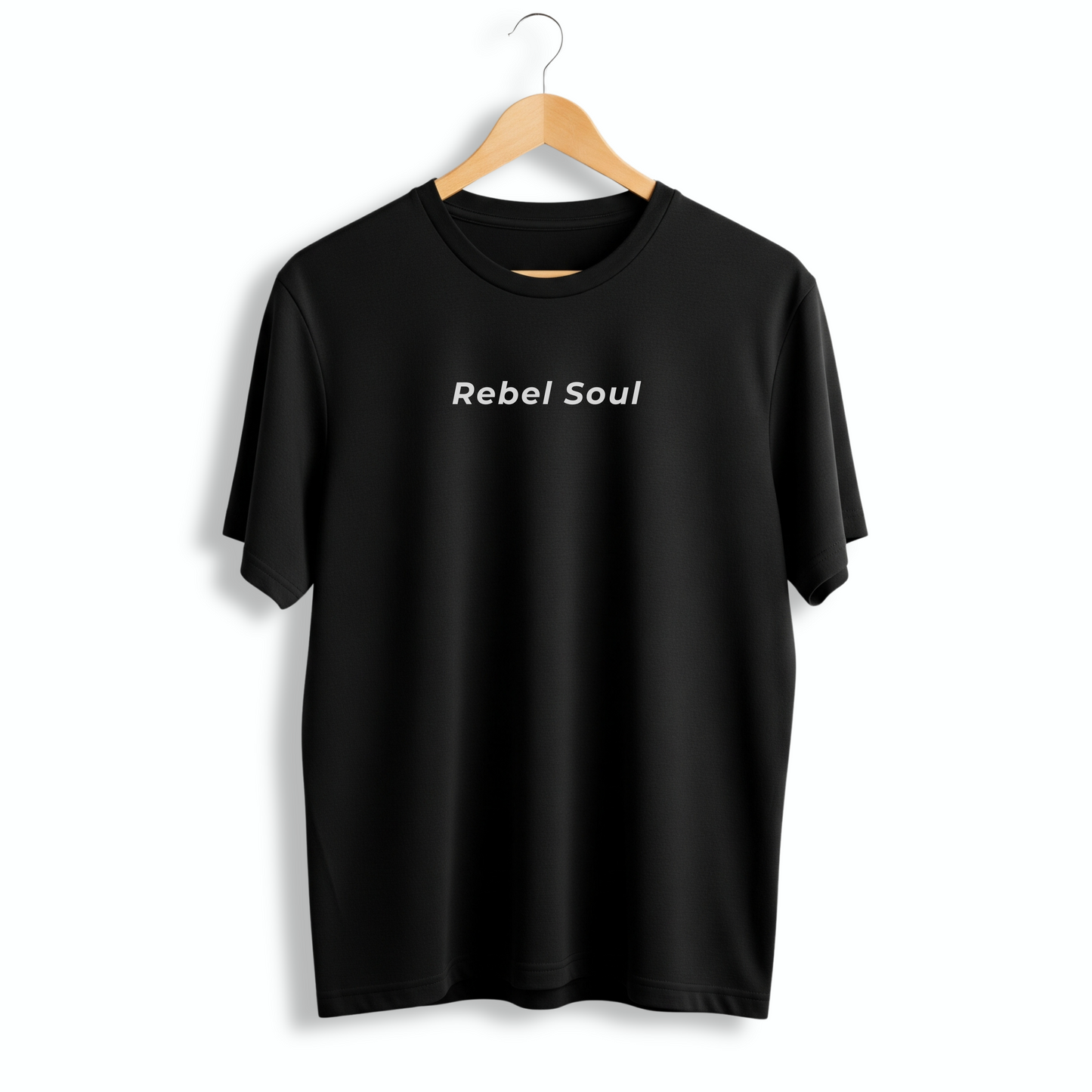 Rebel Soul T-Shirt | 180 GSM Polyester | Edgy Attitude Slogan Tee