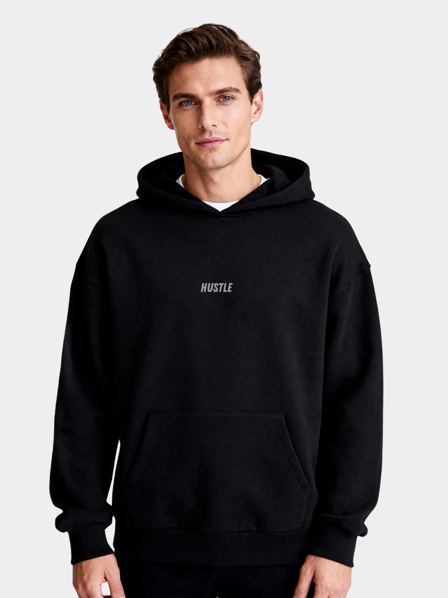 Hustle Hoodie – Matte Black