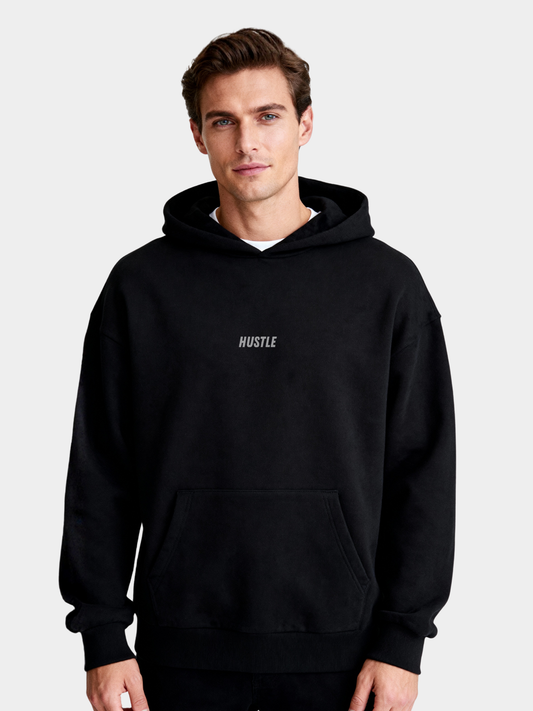Hustle Hoodie – Matte Black