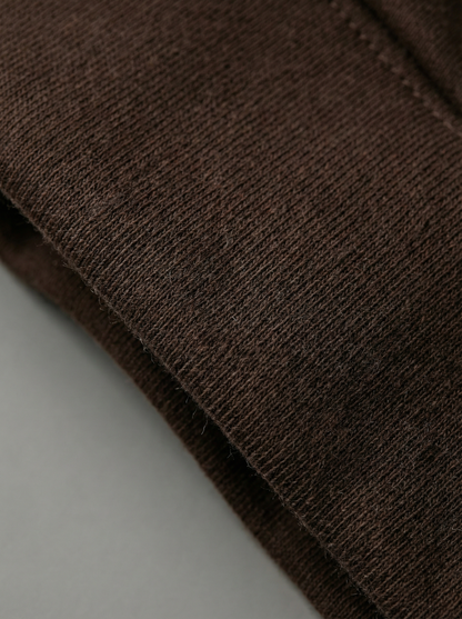 Brown 300 GSM Women’s Relaxed Fit Sweatshirt – Aaploo Luxury