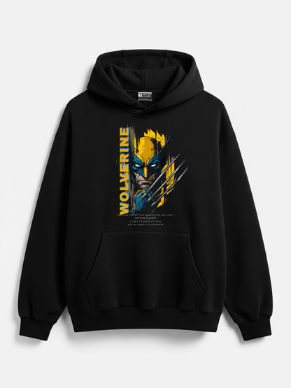 IDHARSE × AAPLOO LUXURY – WOLVERINE INSPIRED FEROCITY HOODIE | JANUARY LIMITED EDITION