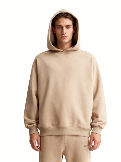 Beige Hoodie
