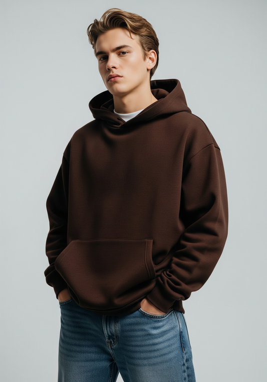 Dark brown Hoodie