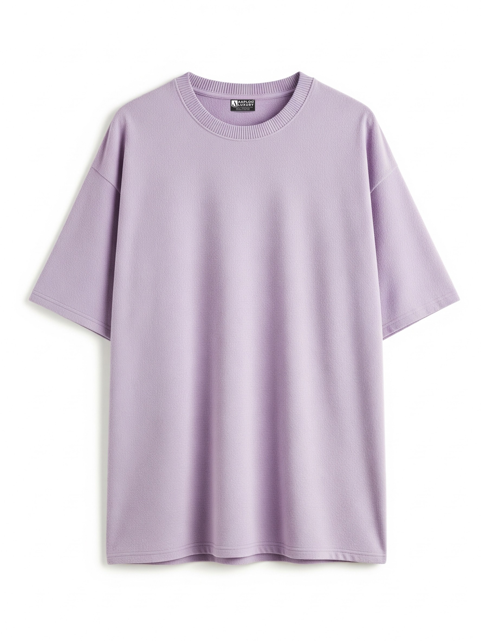 Purple t-shirt on a white background