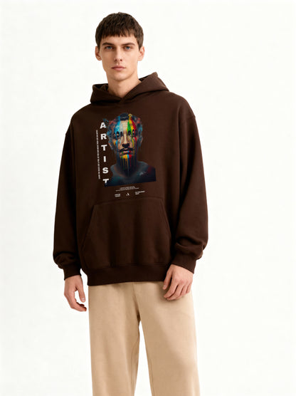 Artist Hoodie – Espresso brown limited edition