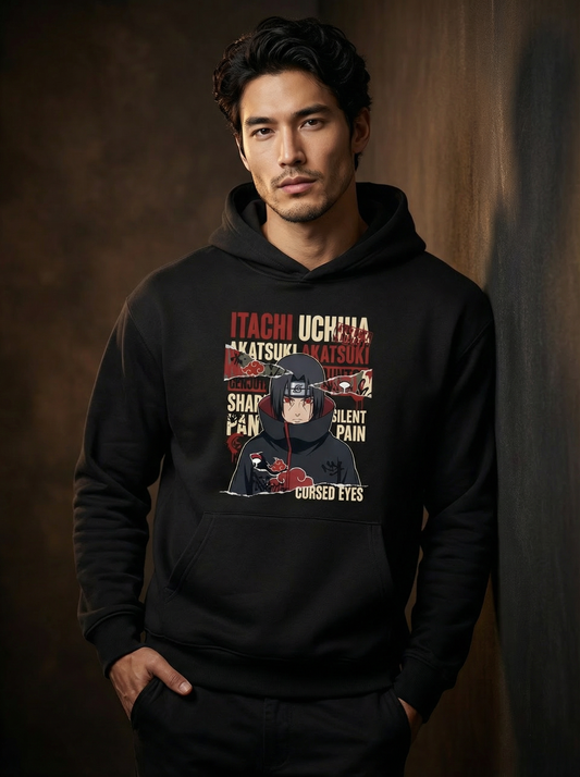 TACHI UCHIHA – CURSED EYES HOODIE | AAPLOO LUXURY × ANIME LIMITED EDITION