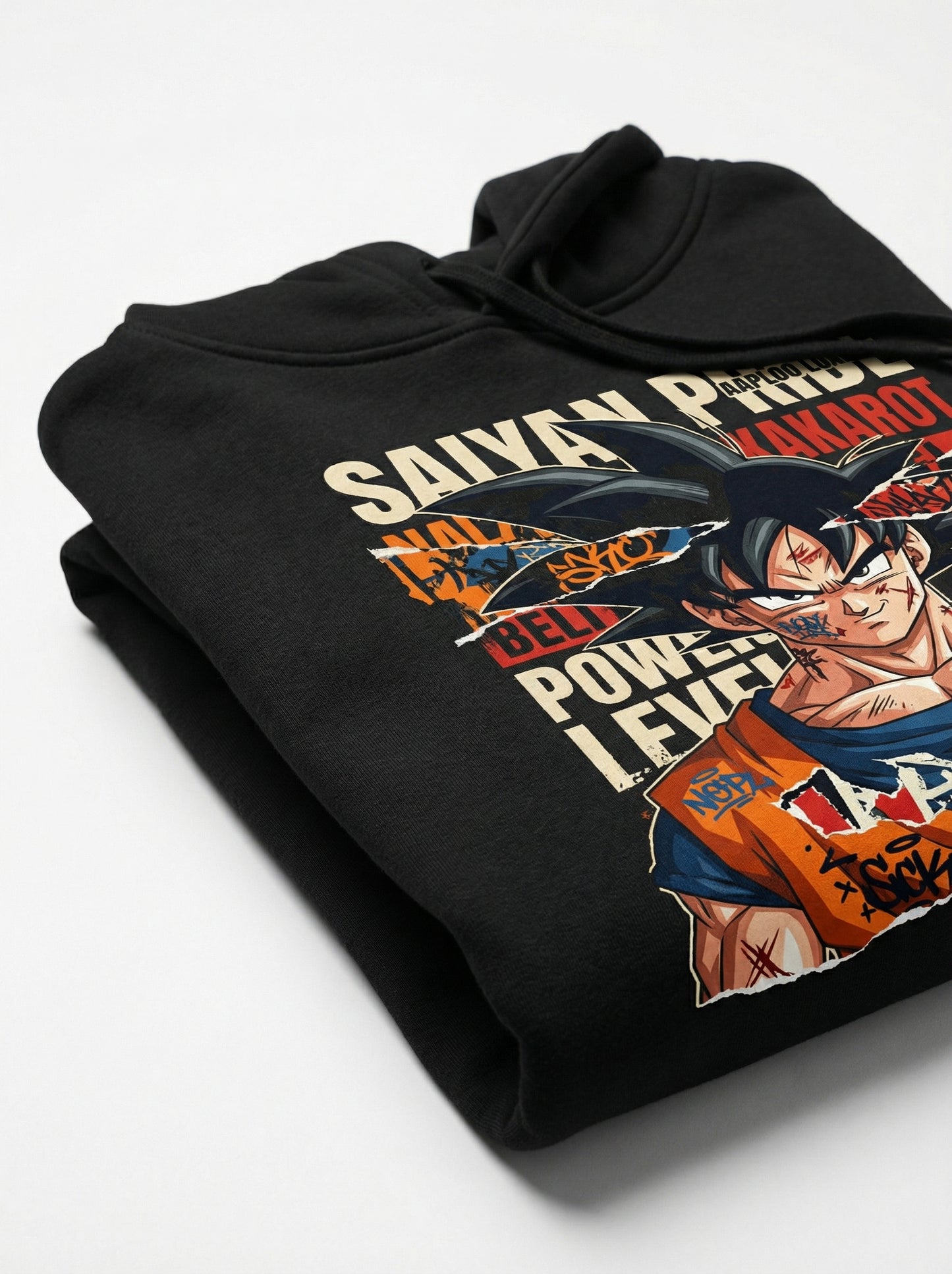 SAIYAN PRIDE – NO LIMITS HOODIE | AAPLOO LUXURY × ANIME LIMITED EDITION