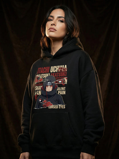 TACHI UCHIHA – CURSED EYES HOODIE | AAPLOO LUXURY × ANIME LIMITED EDITION