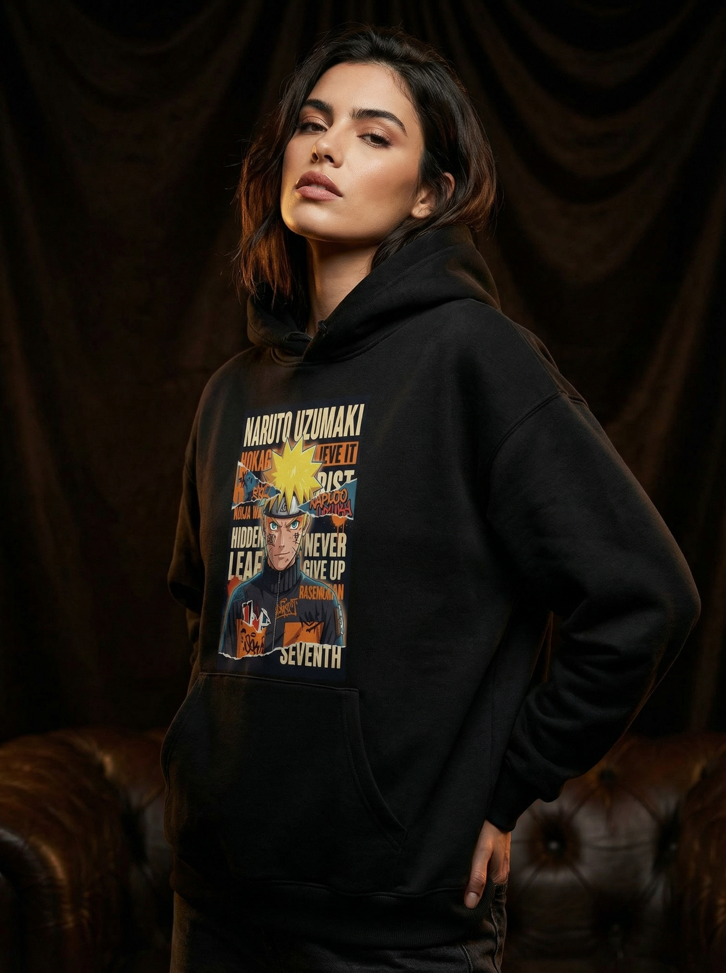 SEVENTH HOKAGE LEGACY HOODIE – NARUTO UZUMAKI | AAPLOO LUXURY × ANIME LIMITED EDITION