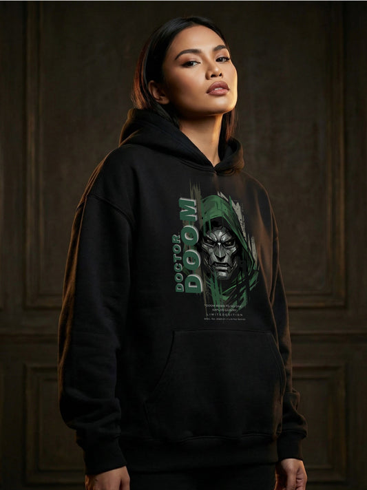 IDHARSE × AAPLOO LUXURY – DOCTOR DOOM INSPIRED DOMINANCE HOODIE | JANUARY LIMITED EDITION