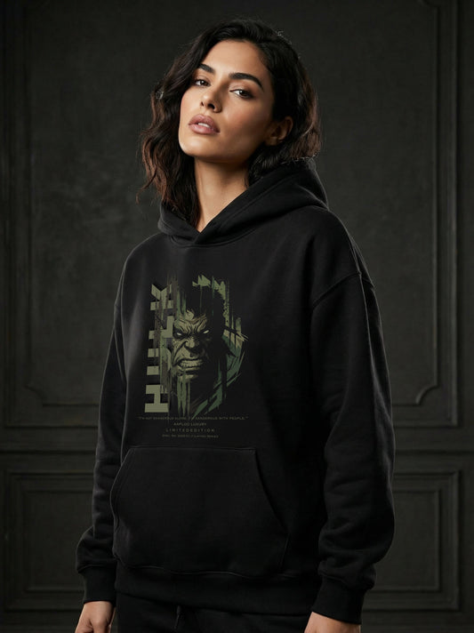 IDHARSE × AAPLOO LUXURY – HULK INSPIRED RAMPAGE HOODIE | JANUARY LIMITED EDITION