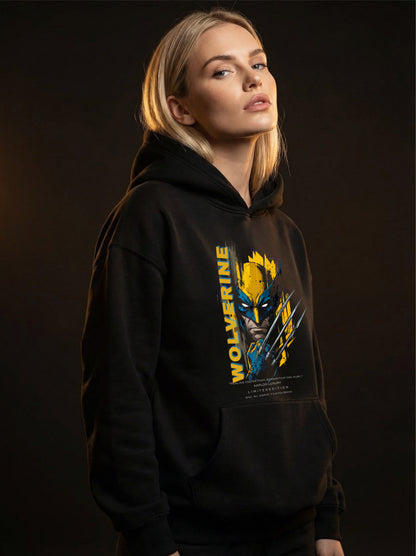 IDHARSE × AAPLOO LUXURY – WOLVERINE INSPIRED FEROCITY HOODIE | JANUARY LIMITED EDITION