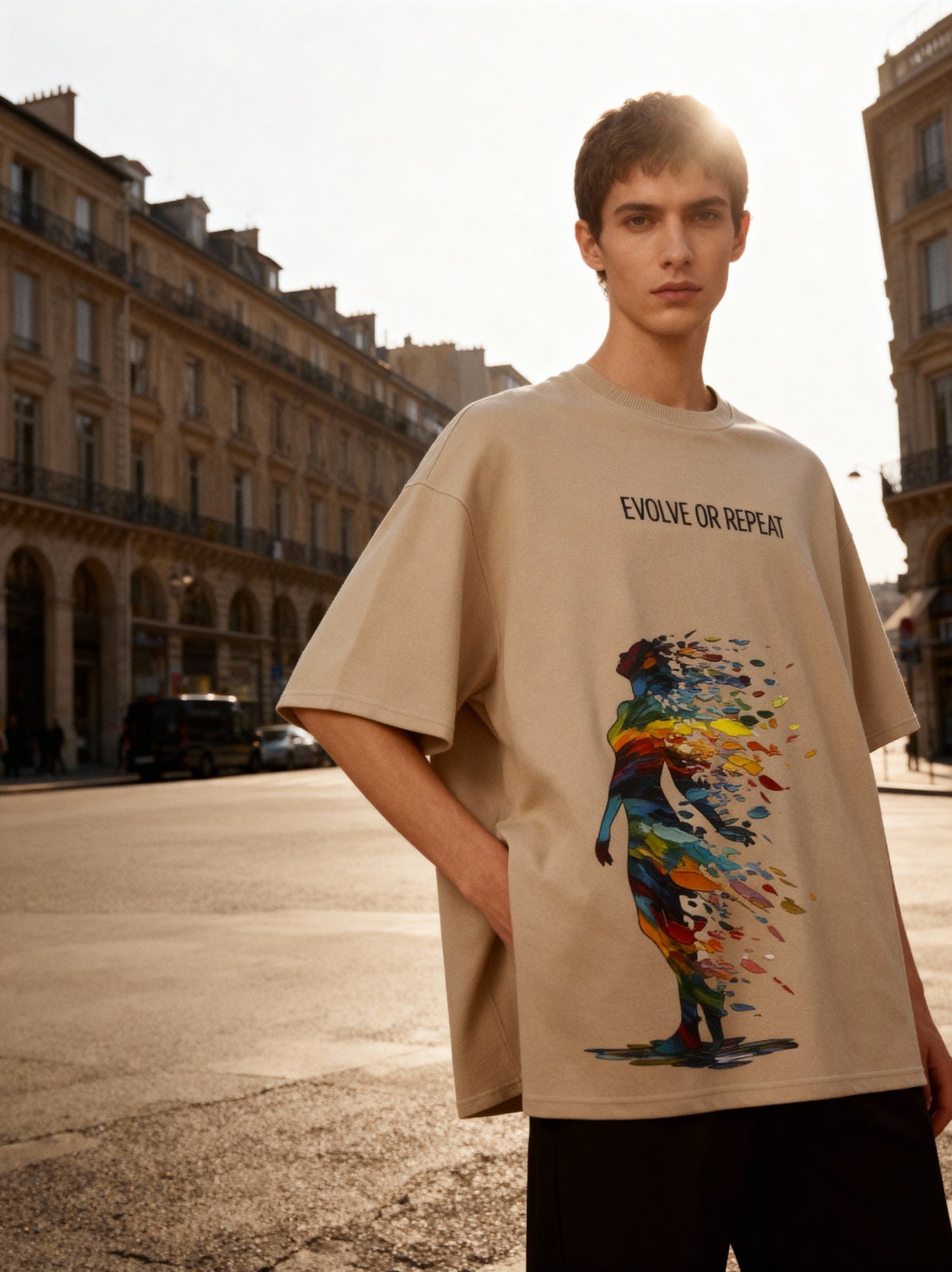 EVOLVE OR REPEAT - The Art of Becoming Tee