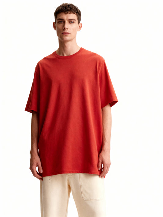Red Oversized Tee