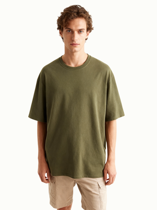 Olive Oversized Tee