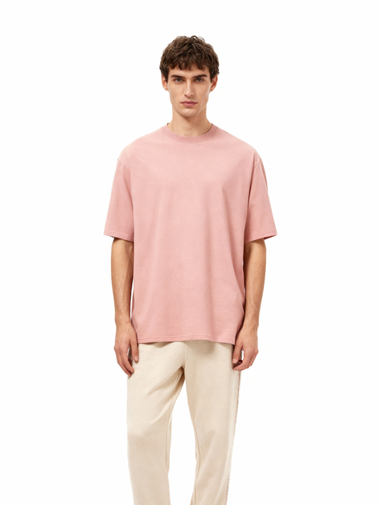 Dusty Rose Oversized Tee